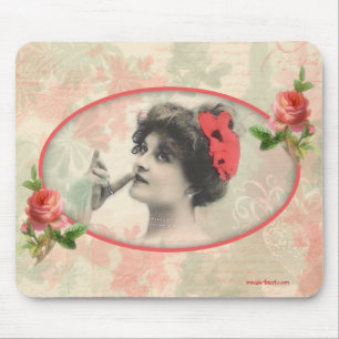 Victorian Woman Mousepad Musmatta