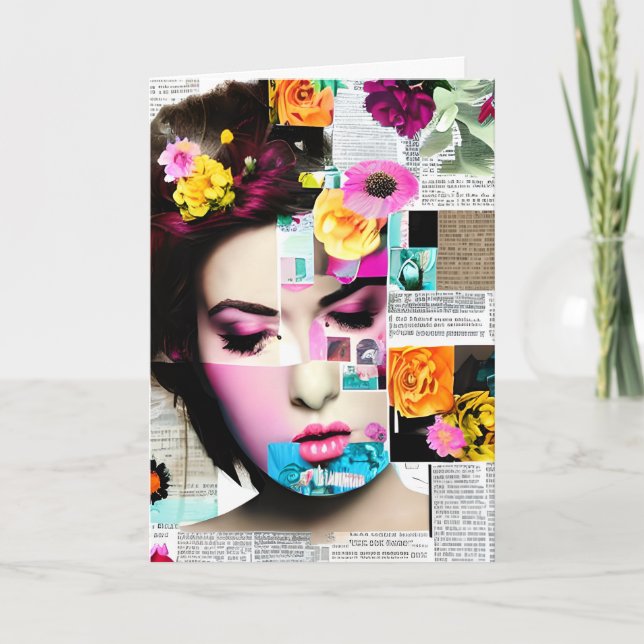 Victorian Woman Papper | Ni tänker er Kort (Framsida)