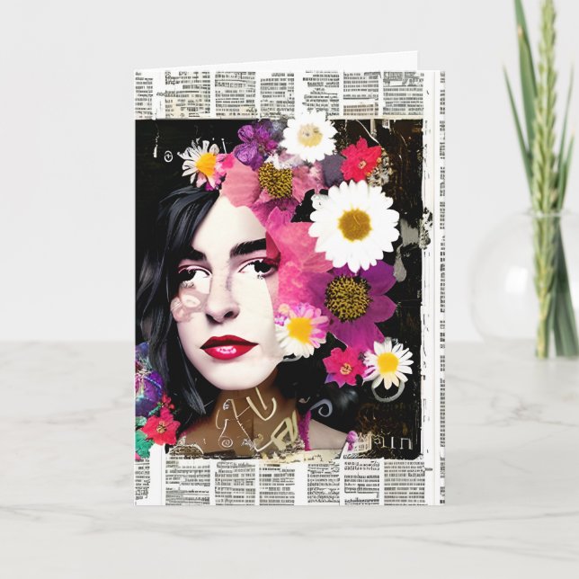 Victorian Woman Papper | Uppflammat världen Kort (Framsida)