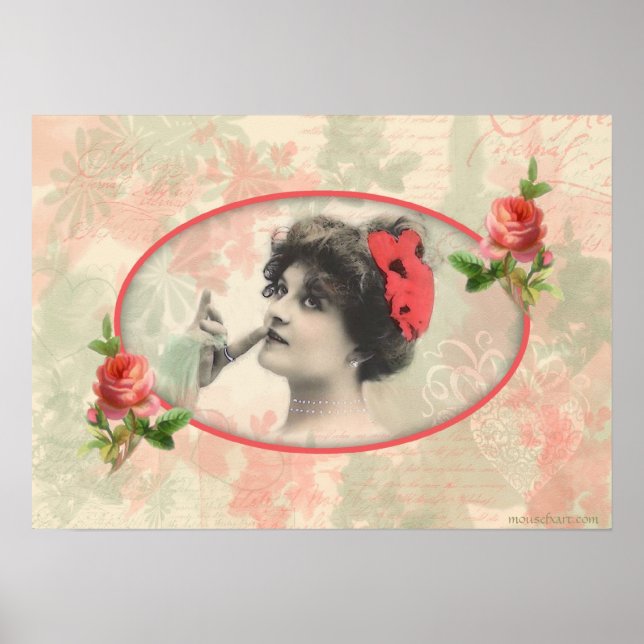 Victorian Woman Poster (Framsidan)