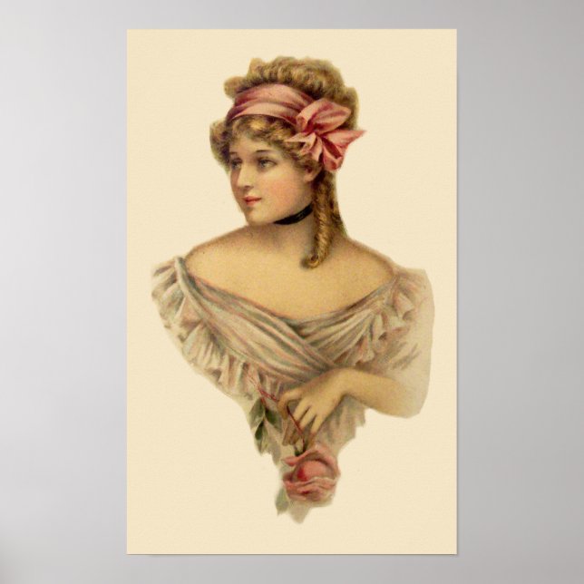 Victorian Woman Poster (Framsidan)