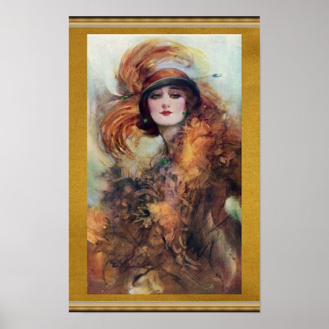 Victorian Woman Poster (Framsidan)