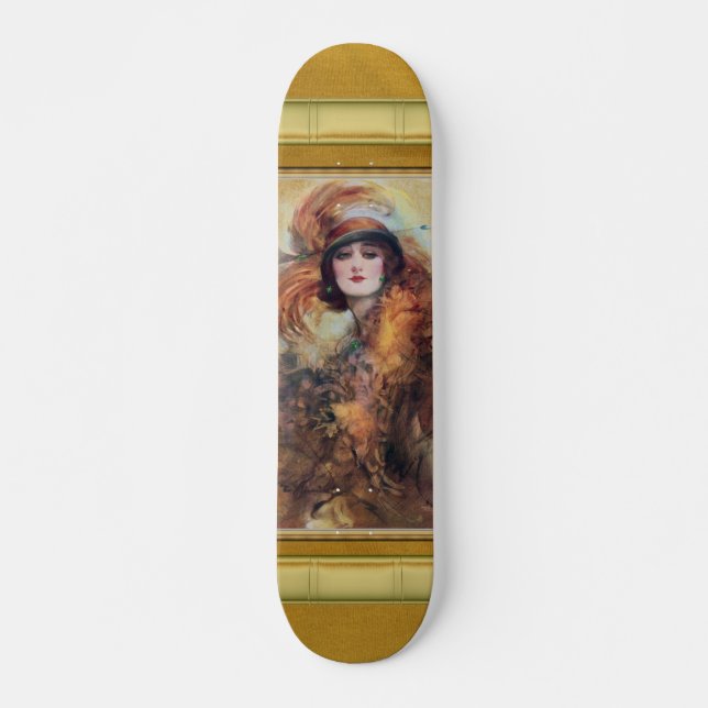 Victorian Woman Skateboard (Framsida)