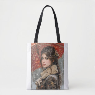 Victorian Woman Tygkasse