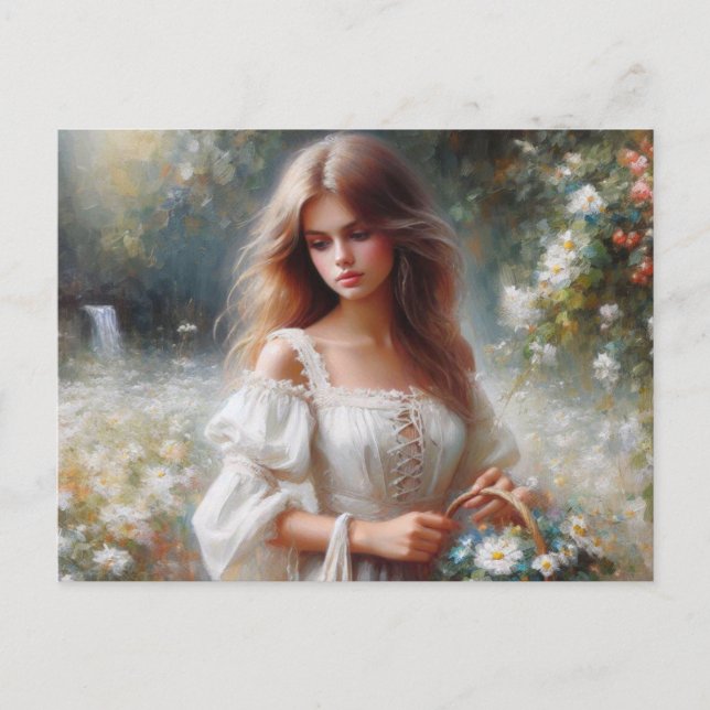 Victorian Woman Vykort (Framsida)