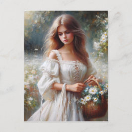 Victorian Woman Vykort