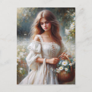 Victorian Woman Vykort