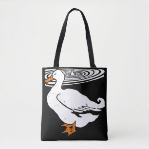 Victorian Woodcut Ankor på Bag Tygkasse
