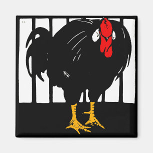 Victorian Woodcut Farm Animal Magnets Tupp Magnet