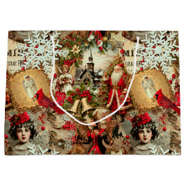 Victorian Yuletide Treasures Collage