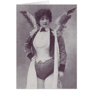 Victorianängel Hälsningskort