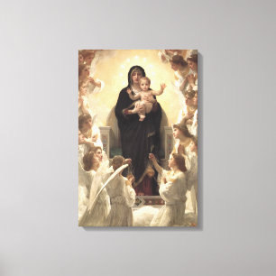 Victorianänglar, Regina Angelorum vid Bouguereau Canvastryck