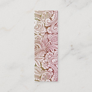 VictorianArabesque, HALYDON Mini Visitkort