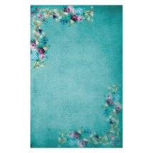 Victorianblommigtbrevpapper