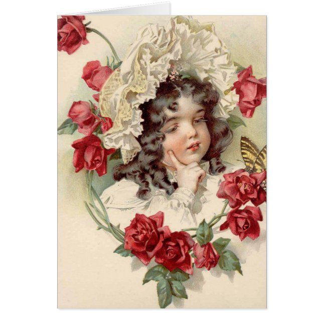 Victoriancutie Hälsningskort (Framsidan)