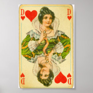Victoriandrottning av hjärtor poster