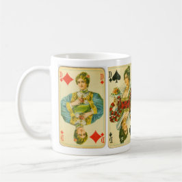 Victoriandrottningar av kort kaffemugg