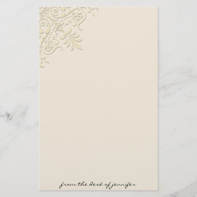 Victorianen tränga någon motivbrevpapper brevpapper (Framsida)