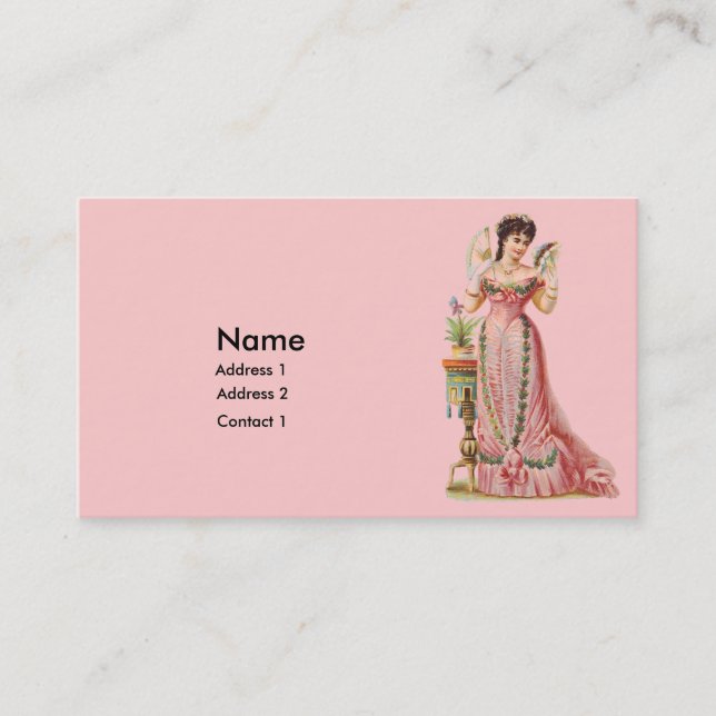 VICTORIANERAVISITKORTAR (100) VISITKORT (Framsida)