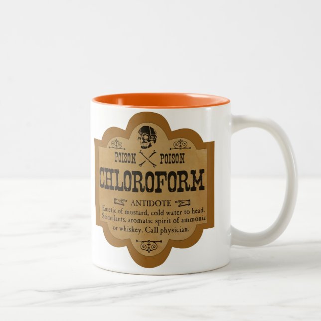 Victoriangiftmugg - Chloroform Två-Tonad Mugg (Höger)