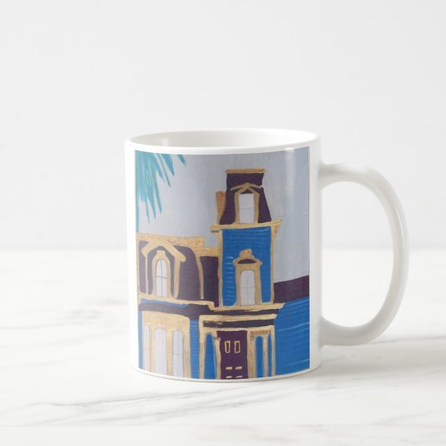 victorianhus kaffemugg (Höger)