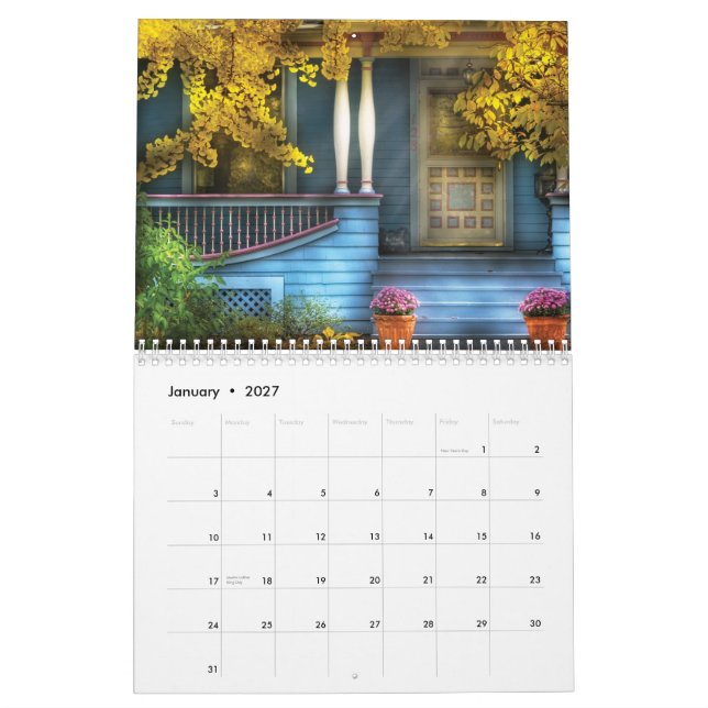 Victorianhus Kalender (Jan 2027)