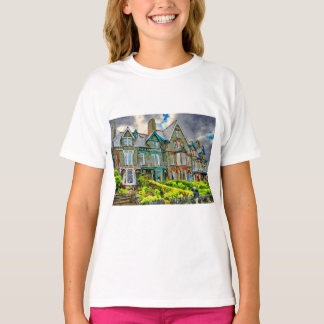 Victorianhuset i Keswick, färgat i vattenfärg T Shirt