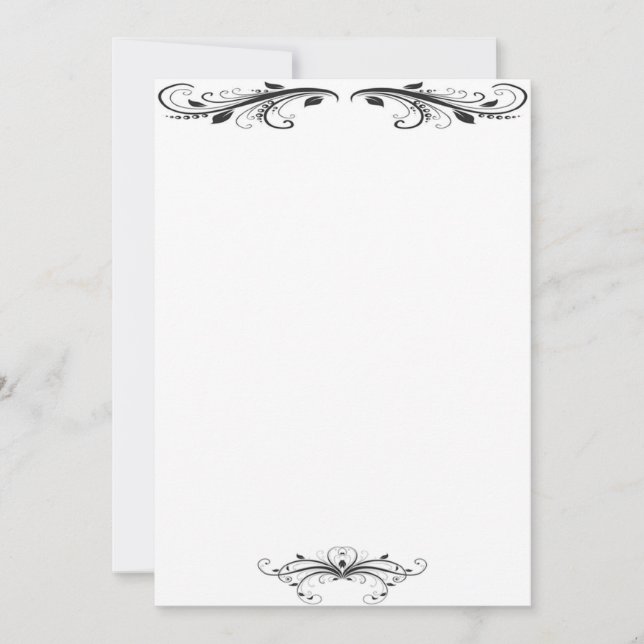 Victorianinbjudan Inbjudningar (Framsida)