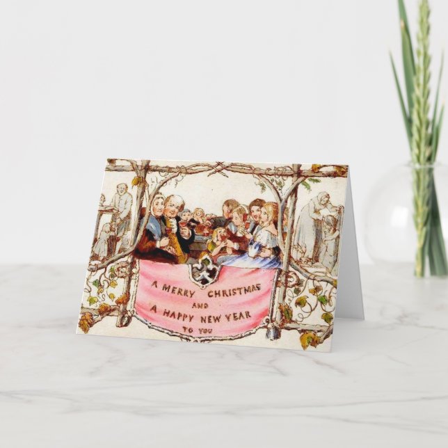 Victorianjul Helgkort (Framsida)