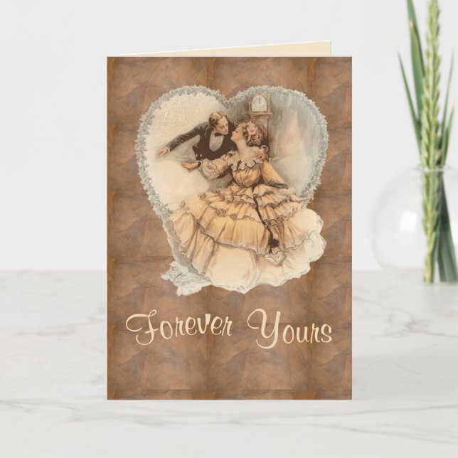 Victoriankärlek Helgkort (Framsida)