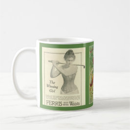 Victoriankorsettannonseringar Kaffemugg