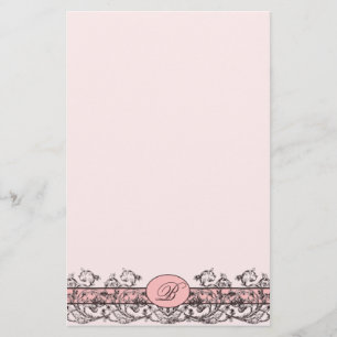 VictorianMonogrambrevpapper Brevpapper