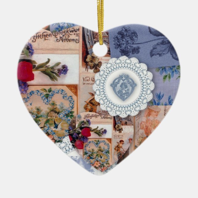 Victorianprydnad Julgransprydnad Keramik (Framsidan)