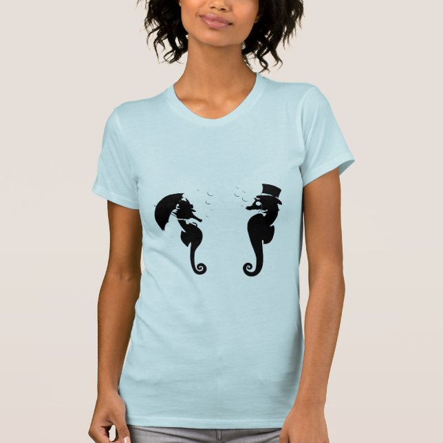 VictorianSeahorses T-shirt (Framsida)