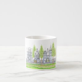 Victoriansk arkitektur espressokopp