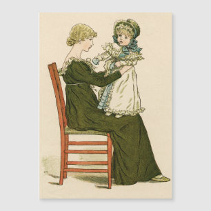 Victoriansk Baby Greenaway Mor