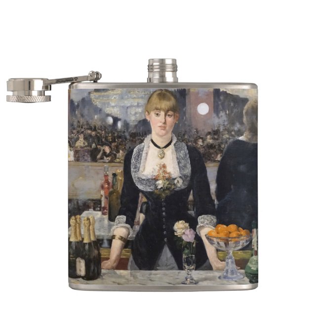 Victoriansk barmaidflicka på Folies Bergere, Frank Fickplunta (Öppnad)