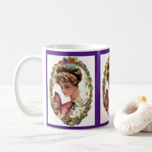 Victoriansk dammugge kaffemugg