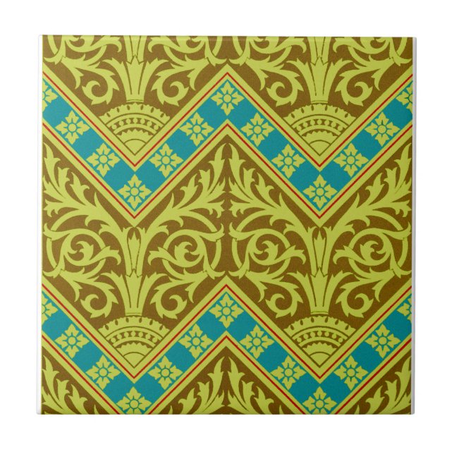 Victoriansk design #10 @ Susiejayne Kakelplatta (Framsidan)