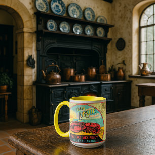 Victoriansk era Halifax Kanada Konserverad Hummer Mugg