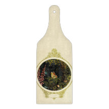 Victoriansk fjärilarkiv | Åror Glas Serveringsfat