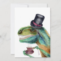 Victoriansk gentleman Tyrannosaurus Rex