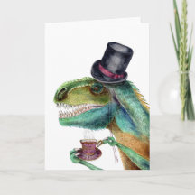 Victoriansk gentleman Tyrannosaurus Rex
