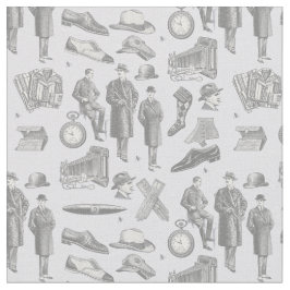 victoriansk herrstil antika herrkläder toile lila tyg