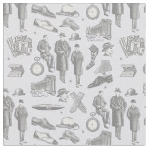 victoriansk herrstil antika herrkläder toile lila tyg