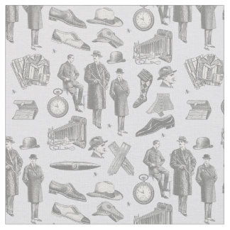 victoriansk herrstil antika herrkläder toile lila tyg