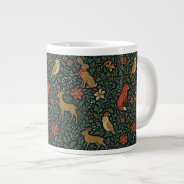 Victoriansk jul Djur & Botanisk Jumbo Mugg
