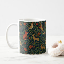 Victoriansk jul Djur & Botanisk Kaffemugg
