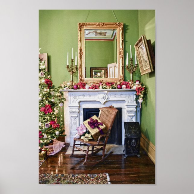 Victoriansk jul, Självständighet, Missouri Poster (Framsidan)