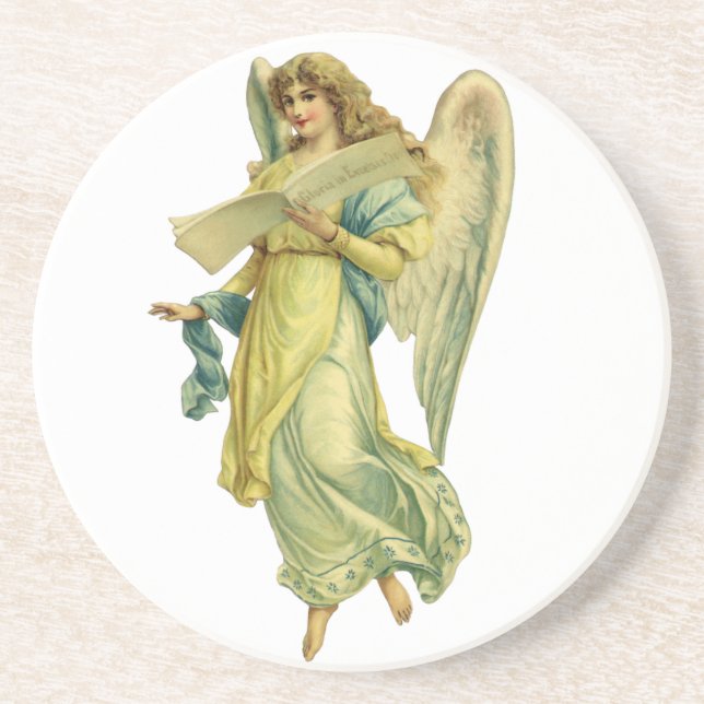 Victoriansk julängel, Gloria in Excelsis Deo Underlägg (Framsidan)
